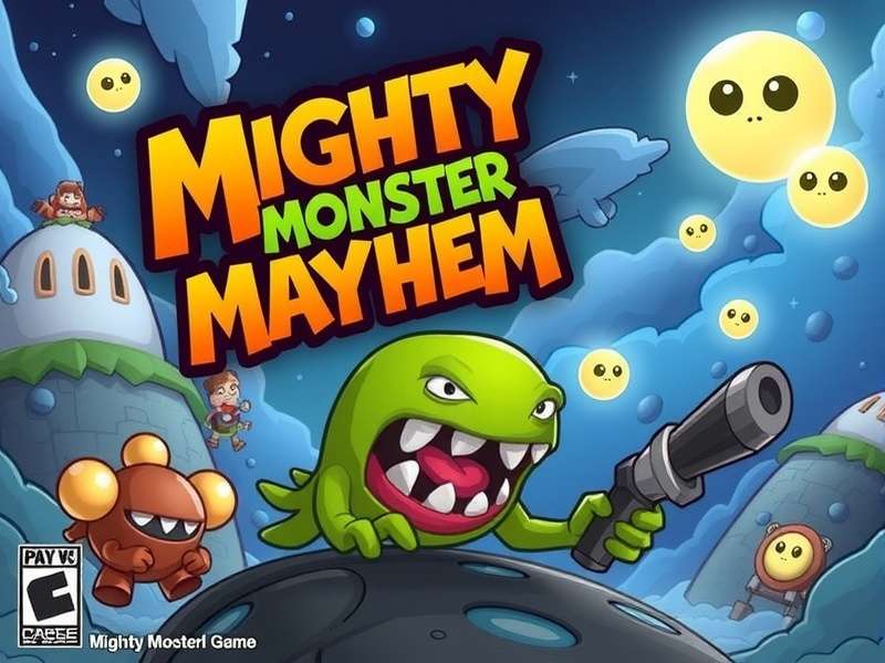 Mighty Monster Mayhem Game Cover